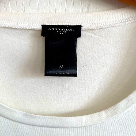 Ann Taylor Stripe Short Sleeve Short Size M - Picture 4 of 5